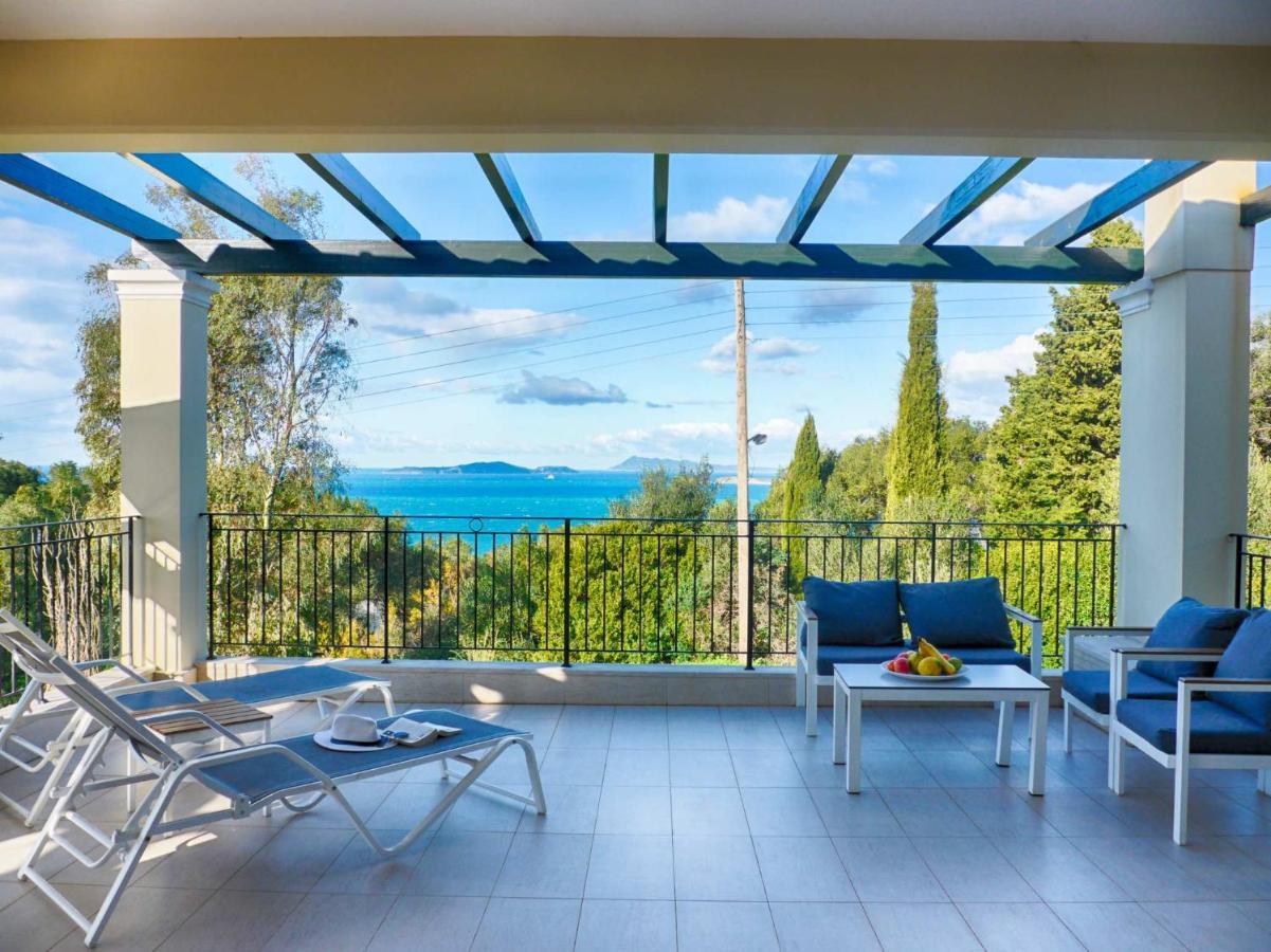 Villa Afionas - 3 Minutes From The Beach With Heated Eco-Pool And Sunset View Exteriér fotografie