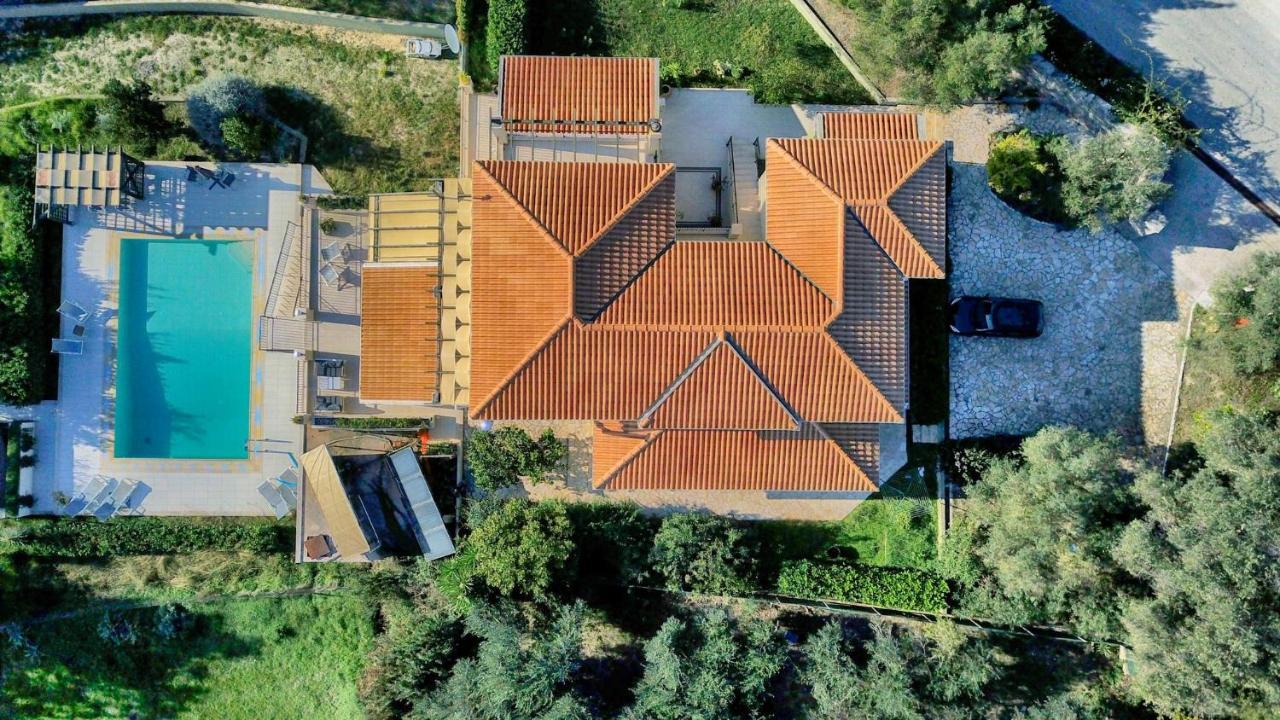 Villa Afionas - 3 Minutes From The Beach With Heated Eco-Pool And Sunset View Exteriér fotografie