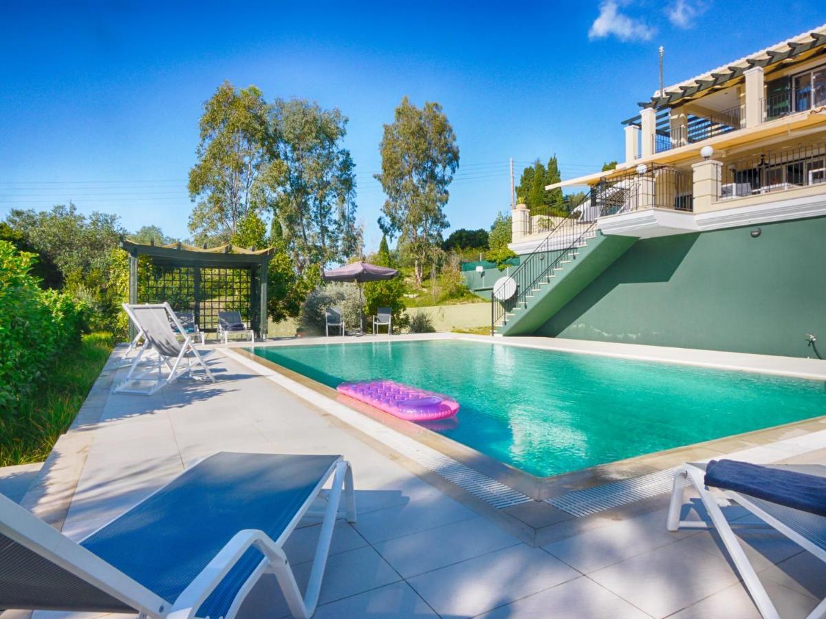 Villa Afionas - 3 Minutes From The Beach With Heated Eco-Pool And Sunset View Exteriér fotografie